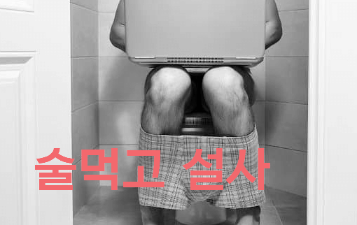 술만 먹으면 설사