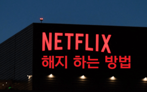 넷플릭스 해지 페이지 바로가기